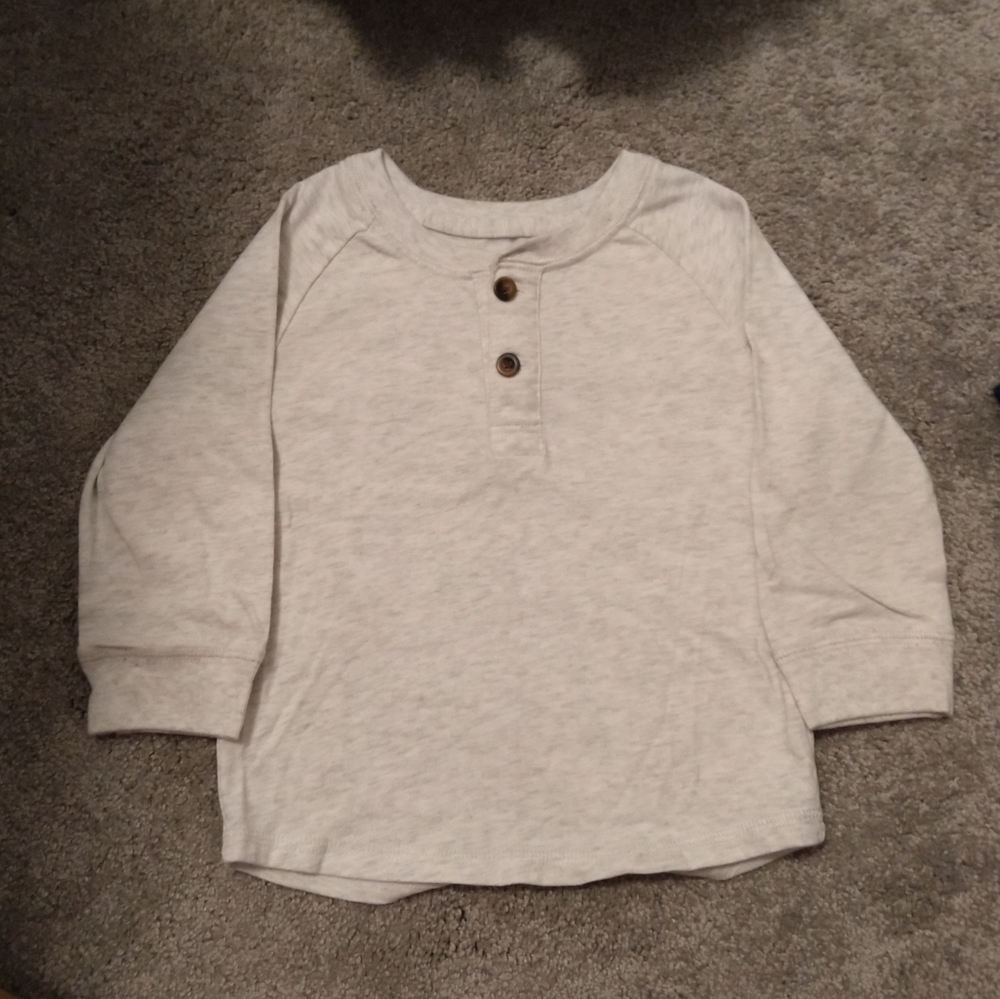 3 long sleeve 2t boys henleys